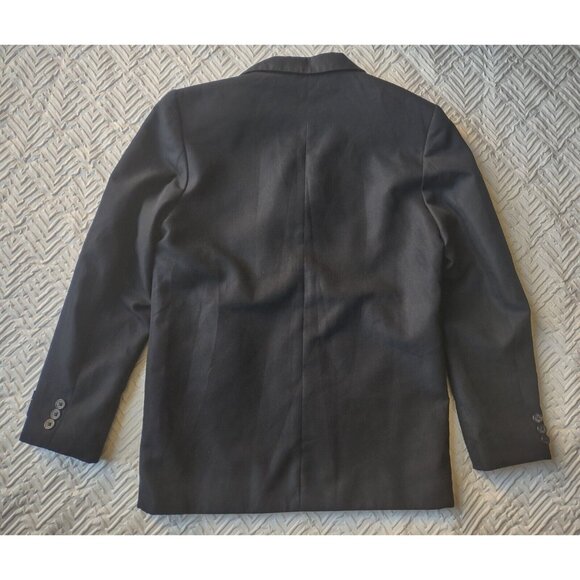 Van Heusen Boys Size 16 Navy Suit Jacket Blazer Coat 3 Button (Suit Separates) - Picture 5 of 9